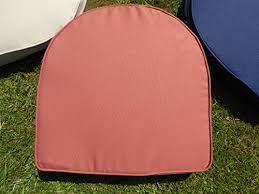 Browse our amazing range online or instore today! Uk Gardens Terracotta Garden Furniture Chair Cushion Seat Pad Round Back Ideal For Plastic Garden Chairs Removable Cover Double Piped Indoor Or Outdoor Use Buy Online In Bahamas At