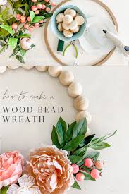 Check spelling or type a new query. Diy Wood Bead Floral Wreath Lolly Jane