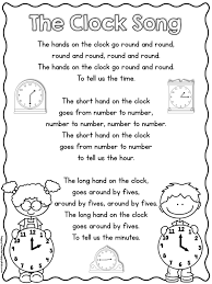 Telling Time Song For Kindergarten And First Grade Happy Teacher Happy Kids Math Songs First Grade Math Elementary Math