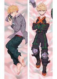 Buy ultra thindurable iphone case full body protectivefunny apple iphone 11case my hero academia bakugou katsuki tpu protective case for unisex teens: Anime My Hero Academia Dakimakura Katsuki Bakugo Hugging Body Pillow Case Cover Ebay