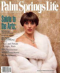 Palm Springs Life November 1989 Cover Art Dorothy Hamill Haircut Dorothy Hamill Palm Springs Film Festival