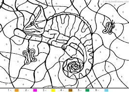Do you know how old you are.in weeks? Color By Number Chameleon Remarkable Pages To Print Free Math Unicorn Printables For Adults Thespacebetweenfeaturefilm