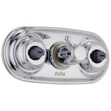 Jetted Module Diverter Trim In Chrome T18037 Xo Delta Faucet
