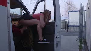 Blonde Chick Made Love In A Van video (Kenna James, Leah Gotti)   PornstarStart.com