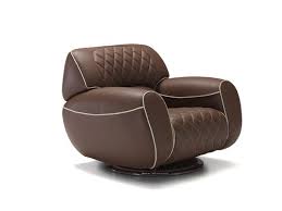 Swivel Upholstered Leather Armchair With Armrests Imola Veneer Armchair By Tonino Lamborghini Casa Armchair Single Seater Sofa Leather Armchair