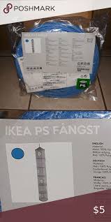 New Blue Ikea Ps Fangst Hanging Storage Ikea Ps Hanging Storage Ikea