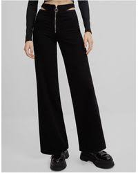 Entre y conozca nuestras increíbles ofertas y promociones. Pantalons Bershka Pour Femme Jusqu A 66 Sur Lyst Fr