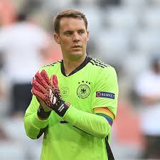The bayern munich star, 34, split from wife nina just four months ago. Manuel Neuer Facing Uefa Probe For Supporting Pride Month With Rainbow Armband Mirror Online