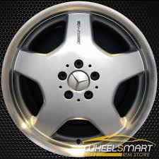 18 Mercedes Cl500 Oem Wheel 2002 2004 Rear Silver Alloy Stock Rim 65233 Wheels For Sale Oem Wheels Mercedes Cl500