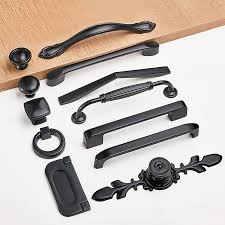 Kitchen hardware drawer brackets cabinet hardware Modern Matte Black Nickel Kitchen Cabinet Handle Door Pull Drawer Knob Hardware Buy From 2 On Joom E Commerce Platform