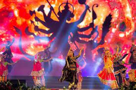 Man celebrating navratri festival in gujarat, india wearing ethnic costume. Navratri 2020 In Gujarat State Issues Sop For Upcoming Festive Season Amid Coronavirus Pandemic The Financial Express