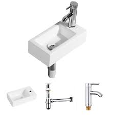We did not find results for: Gimify Wall Hung Basin Sink For Small Cloakroom Bathroom Tap And Drain Included Buy Online In Burundi At Burundi Desertcart Com Productid 146961319