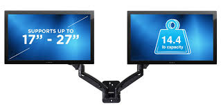 Dual Arm Monitor Wall Mount It