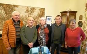 Marcel Bourdon, doyen de Belle-Isle-en-Terre, a reçu la visite des élus