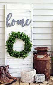 Heritage design interiors specializing in window treatments. Rustic Wall Decor Shutter Diy Buy This Cook That