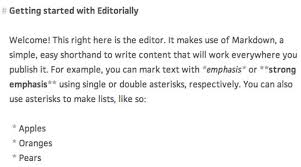 نتیجه جستجوی لغت [editorially] در گوگل