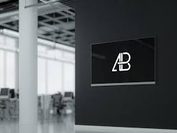 Download Modern Digital Signage Mockup Free Mockup