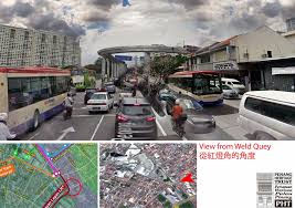 Kuzey batı pengkalan raja tun uda (butterworth'a feribot) jalan padang kota lama (esplanade) batu feringgi pulau tikus persiaran gurney jalan sekolah (burma yolu). Prangin Market And The Penang Transport Master Plan