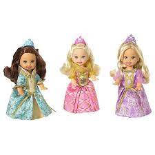 Condition is important in the value of a barbie doll. Barbie Kelly Princess Doll Assortment Case