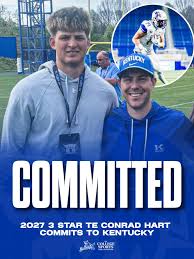 The kid from Lexington is staying home 🔥 Welcome to BBN, @conrad_hart2 😼  • • • • #BBN #BigBlueNation #CatsBy90 #WeAreUK #KentuckyWildcats