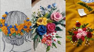 Tea cup hand embroidery 102. Brazilian Hand Embroidery Patterns Vintage Hand Embroidery Patterns Youtube