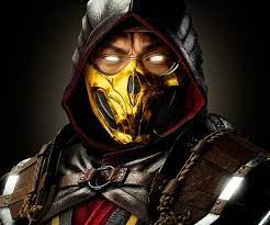 Color of print may vary from photo shown. Artstation Scorpion Half Mask From Mortal Kombat 11