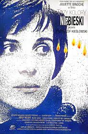 Three Colors: Blue ORIGINAL 1993 Vintage Polish Movie Poster