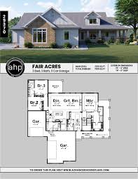 Ranch house plans, also known as one story house plans are the most popular choice for home plans. 1 Story Farmhouse House Plan Fair Acres House Plans Farmhouse Cottage Style House Plans Farmhouse House