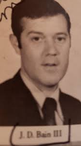 John Daniel Bain, III Educator DOB: 09/27/40 DOD: 02/17/20 A Service of  Reflection celebrating the life of John Daniel (Dan) Bain III will be held  at the Thomasville First United Methodist Church