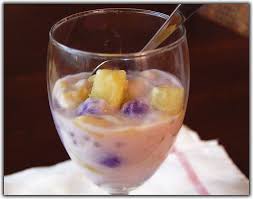 Ginataang Halo Halo Ginatan Pinoy Dessert Filipino Foods Recipes Dessert Filipino Food Dessert Ube Recipes Food