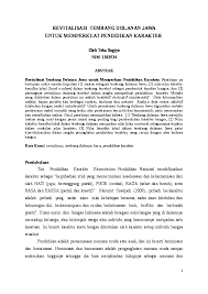 We did not find results for: Doc Revitalisasi Tembang Dolanan Jawa Untuk Memperkuat Pendidikan Karakter Teha Sugiyo Academia Edu