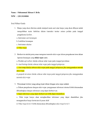 7 pertanyaan ini bikin kamu lebih mudah menentukan visi bisnis. Soal2 Psak 68 Muhammad Ikhsan Sb 120110160066 Atk Pdf