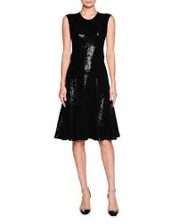 Giorgio Armani Sequined Sleeveless Cocktail Dress Black Black Cocktail Dress Dresses Sequin Cocktail Dress