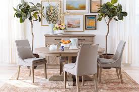 Five Piece Transitional Dining Set In Brown Mathis Brothers Furniture Transitional Dining Sets Side Chairs Transitional Dining Tables