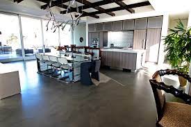 Waterproofing near the coast requires materials th. Custom Interior Decorative Concrete Flooring Modern Kitchen San Diego By Life Deck Coating Installations