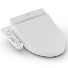Toto C100 Washlet Cotton White Elongated Heated Bidet Toilet Seat Lowes Com Bidet Toilet Washlet Toto Washlet