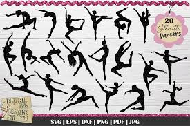 Files are compatible with your cricut explore air 2, cricut maker, silhouette and almost all cutting machines! Silhouette Dancers Bundle Dancing Bundle Dancers Svg 785226 Cut Files Design Bundles
