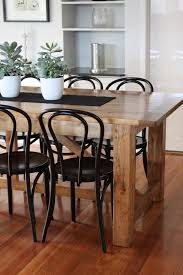 Custom Made Dining Table Bentwood Chairs 13 Jpg Timber Dining Table Black Dining Room