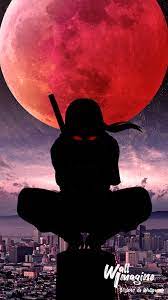 Fondo de pantalla itachi uchiha; Itachi Luna Roja Luna Roja Descargas De Fondos De Pantalla Itachi