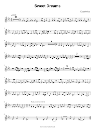 Sweet dreams sheet music pdf beyonce free download sweet dreams sheet music pdf beyonce for piano sheet music scoring piano vocal guitar original key. Sweet Dreams Eurythmics Sheet Music For Trumpet In B Flat Solo Download And Print In Pdf Or Midi Free Sheet Music For Sweet Dreams Are Made Of This By Eurythmics