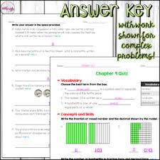 Go math grade 5 answer key chapter 4. 4th Grade Go Math Mid Chapter Quiz Chapter 9 Tpt