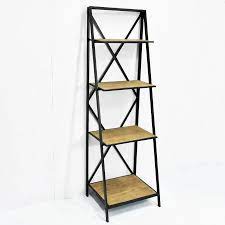 Give your space a fresh vibe with either chic finish option of faux white marble shelves and white. Modern Antique Design 4 Tier Metal Wooden Bookcase Folding Decorative Industrial Metal Wood Ladder Book Shelf Wood Bookshelf Buy Bookshelf Wood Book Shelf Wooden Bookcase Product On Alibaba Com