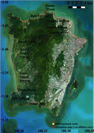 Within hours of the earthquake, killer waves radiating from the epicentre slammed into the coastline of 11 indian ocean. Simulated 2004 Tsunami Inundation Distance Yellow And Estimated Download Scientific Diagram