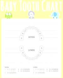 The Best Baby Teeth Chart Printable Suzannes Blog