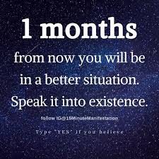 1 Months In 2020 Affirmations Speak It Into Existence Law Of Attraction Affirmations