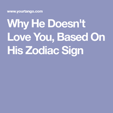 The cancer woman is full of contradiction. Why He Doesn T Love You Based On His Zodiac Sign Zodiac Signs Zodiac Love You