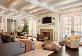 East Coast Inspired Family Home Home Bunch An Interior Design Luxury Homes Blog Family Room Design Cozy Family Rooms Family Living Rooms