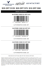 Pinned May 3rd 10 Off 50 And More At American Eagle Outfitters Aerie Factory Locations Or Online Via Promo 6913634 Coupon Apps Printable Coupons Coupons