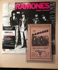 Details About 1979 Ramones Concert Advertising Bill Fabulous Rendezvous Garden Grove Ca