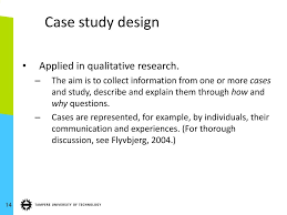 Case studies are good for describing, comparing, evaluating and understanding different aspects of a research problem. Issues In Study Design Petri Nokelainen Ppt Download